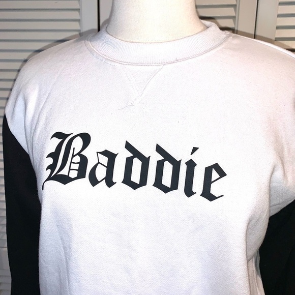 Baddie Sweatshirt and USA Tshirt women’s Size Small - Picture 4 of 10